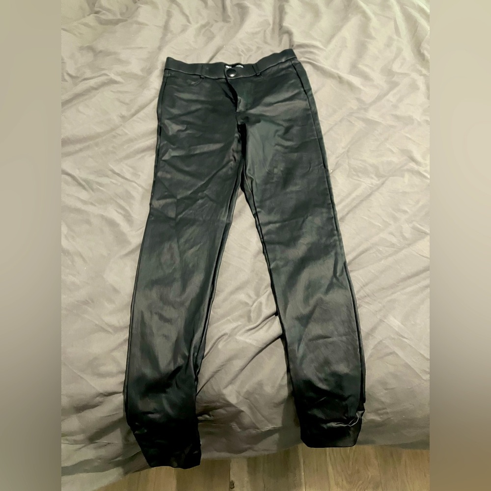 Zara Faux Leather Leggings Great Condition
